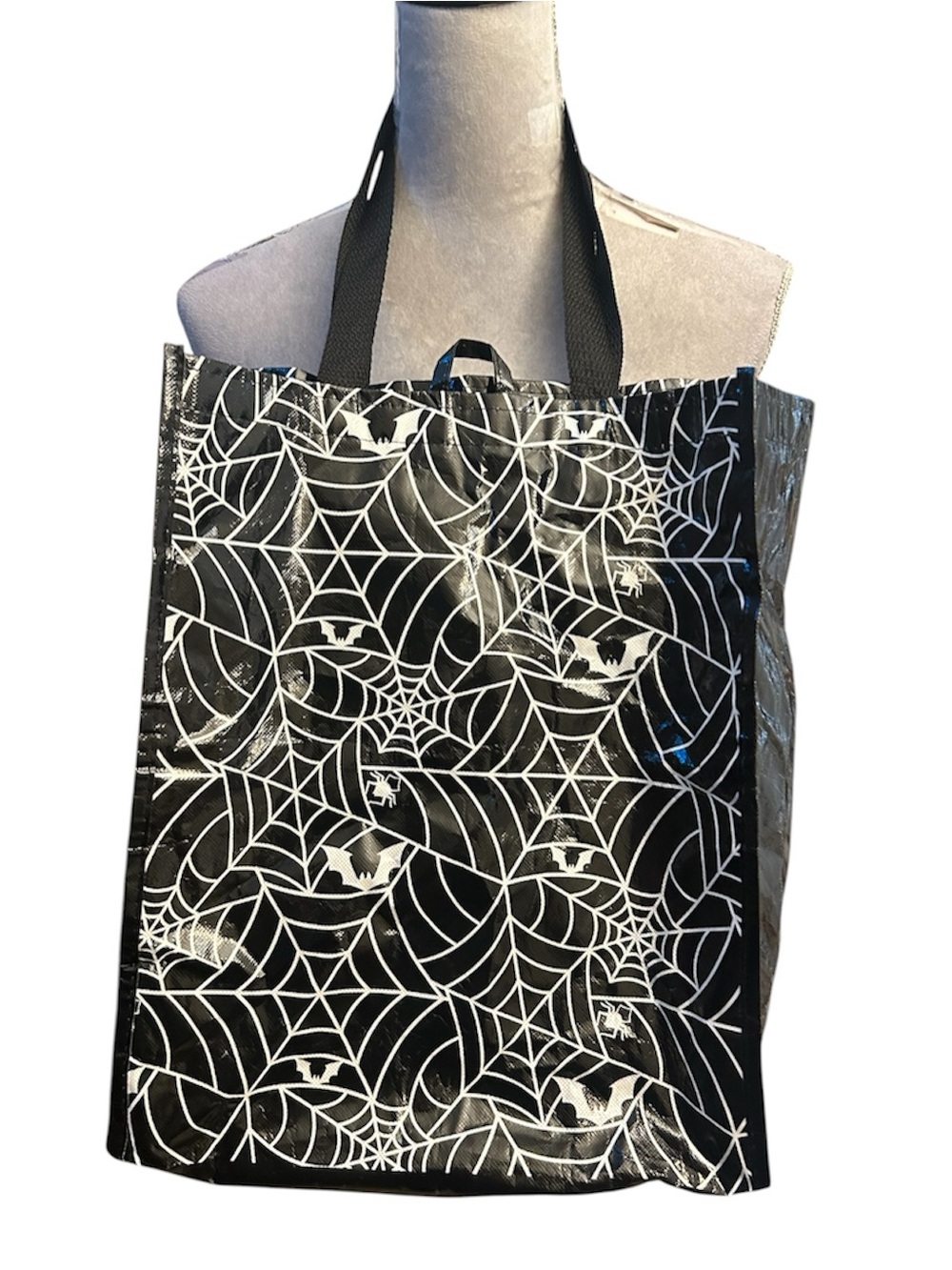 Halloween Bag black white🎃☠️🕷️🍭